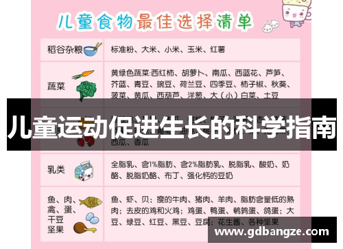 儿童运动促进生长的科学指南